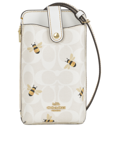 Coach Phone Pouch, front view